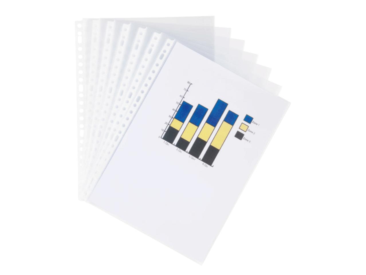 UNITED OFFICE A4 Punched Pockets