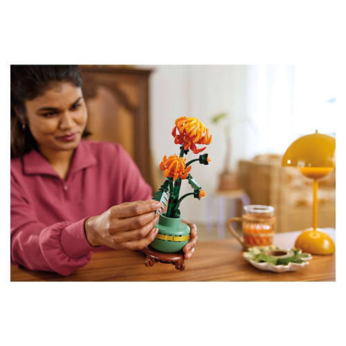 Botanical Chrysanthemum Building Set, 278 pcs