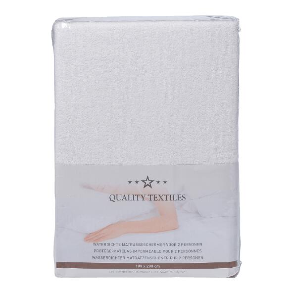 QUALITY TEXTILES(R) Waterdichte matrasbeschermer, 2 pers.