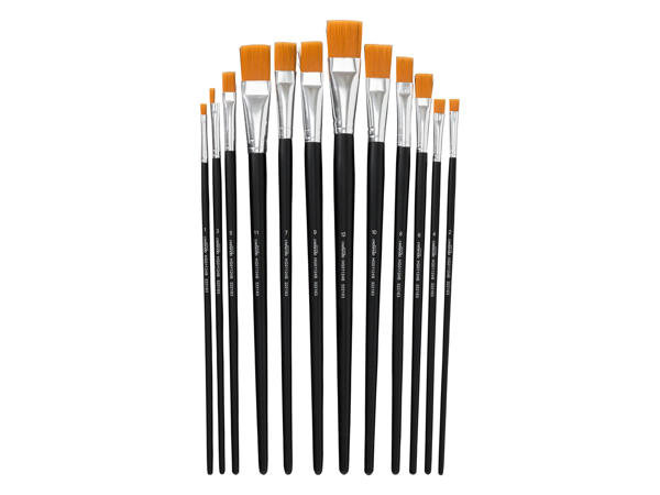 Flat or Round Brush Set