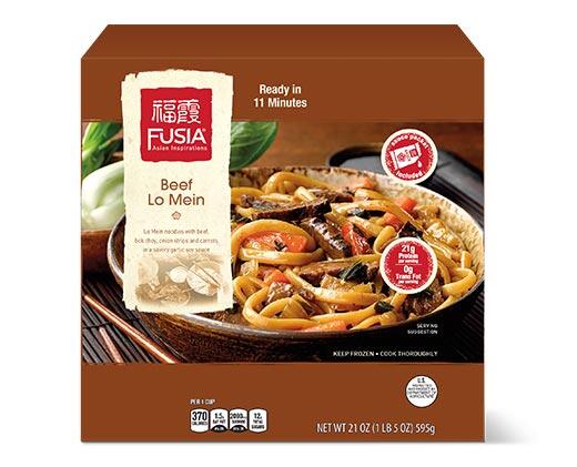 Fusia Asian Inspirations Beef and Broccoli or Beef Lo Mein