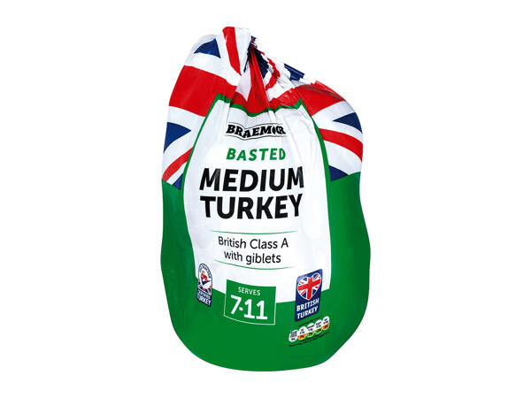 Braemoor Large British Self-Basting Turkey with Giblets