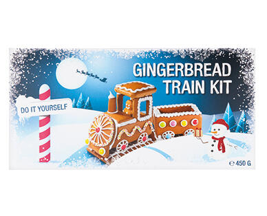DIY Gingerbread Train Kit 450g