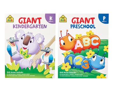 School Zone Giant Workbooks