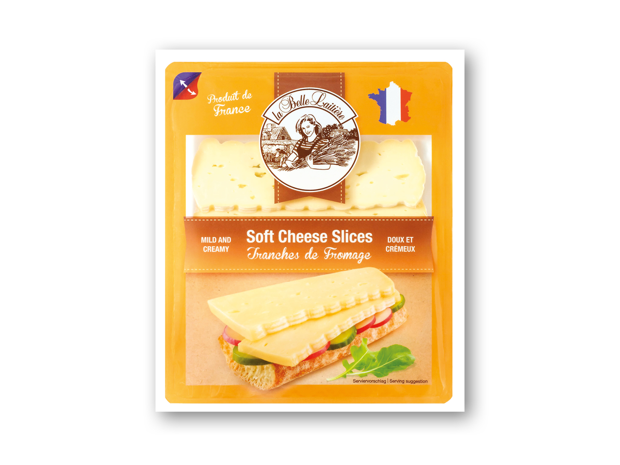Brie i skiver