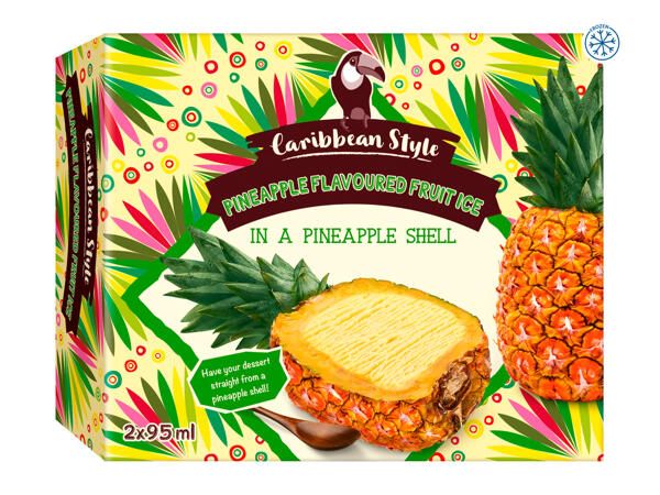 Caribbean Style Pineapple Ice Cream Fruit