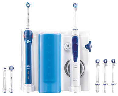 ORAL B 
 SISTEMA DI PULIZIA OXYJET IDROPULSORE + SPAZZOLINO ORAL B PRO 2000