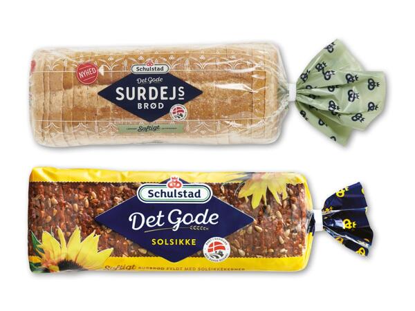 SCHULSTAD Surdejsbrød eller solsikkerugbrød