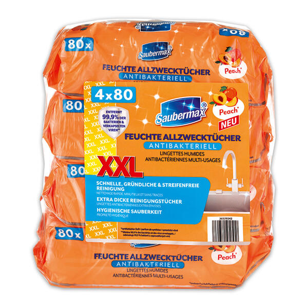 Feuchte Allzwecktücher XXL