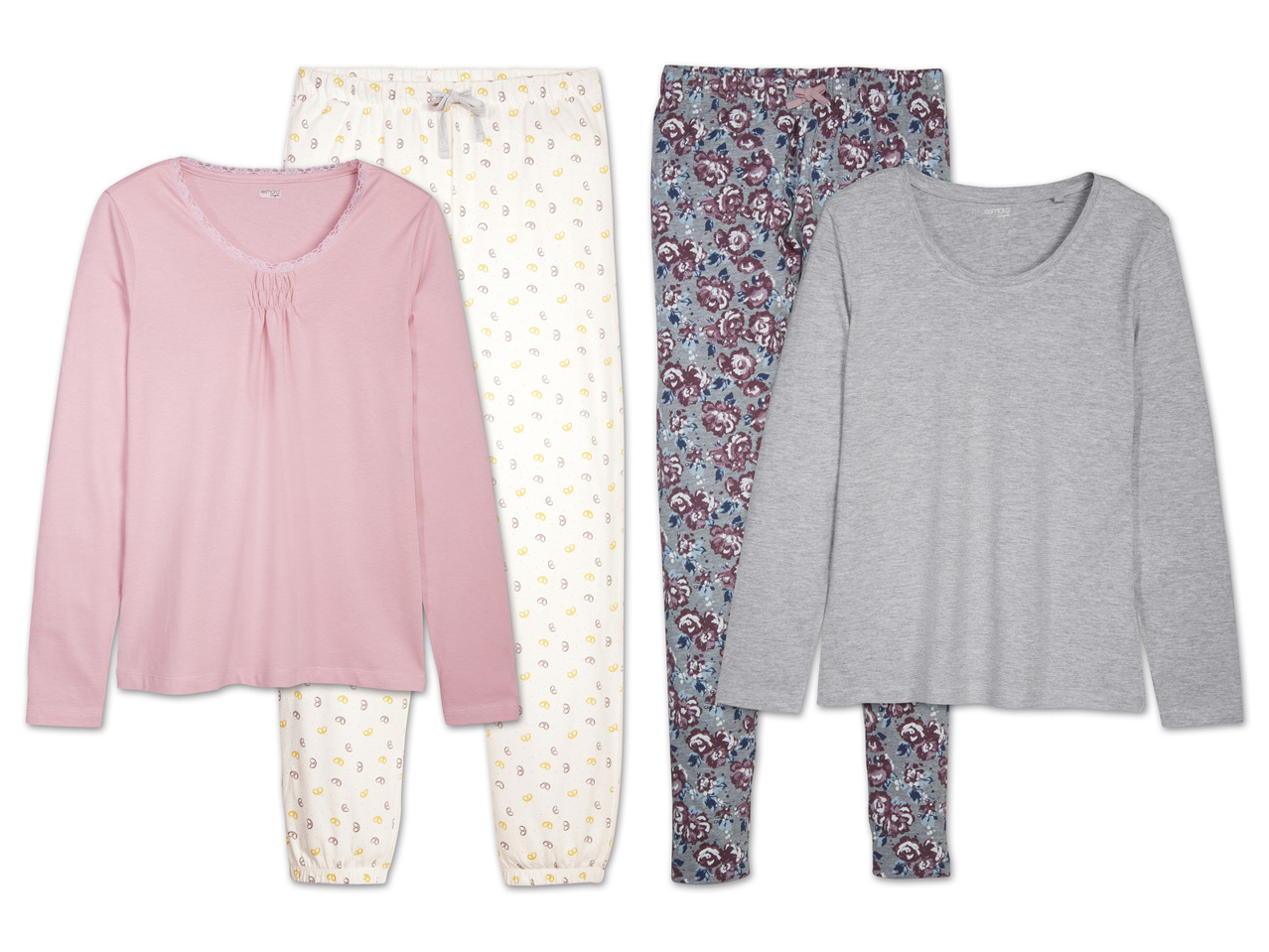 ESMARA LINGERIE(R)PURE COLLECTION Damen Pyjama1
