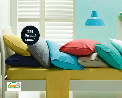 225 Thread Count Fitted Sheet Set - Single Size