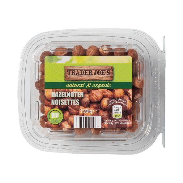 TRADER JOE'S BIO(R) 				Biohazelnoten of bioparanoten