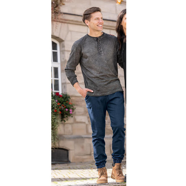 Sweat Denim Jogg-Jeans