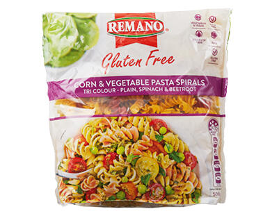 Remano Gluten Free Corn & Vegetable Pasta 500g