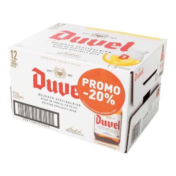 DUVEL(R) 				Helles Bier, 12 St.