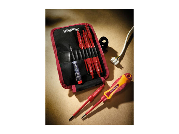 Parkside Electrician's Screwdriver & Bit Set