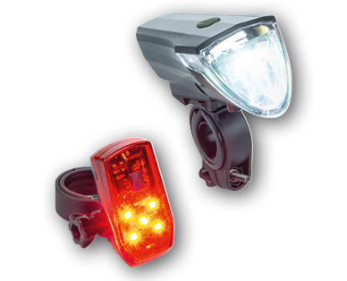 BIKEMATE(R) LED-Velolicht-Set, 2-teilig