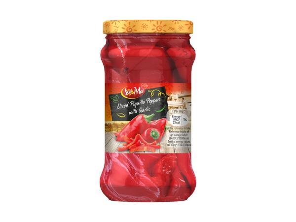 Sliced Piquillo Peppers