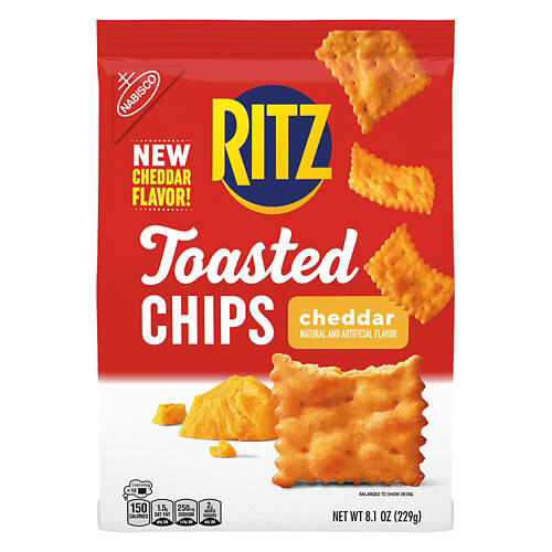 Toasted Cheddar Chips, 8.1 oz
