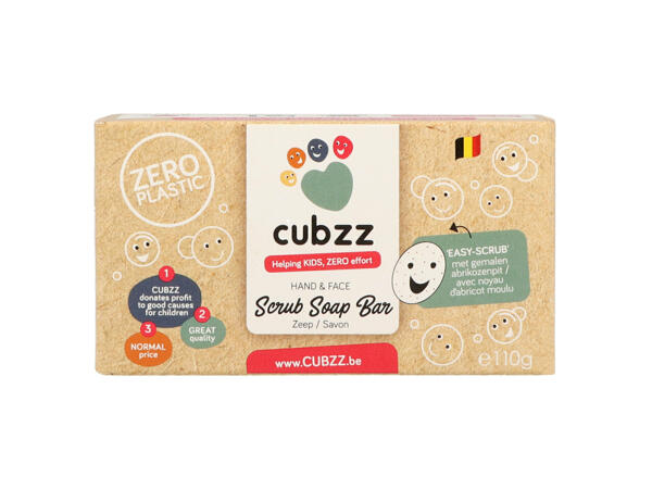Scrub soap bar