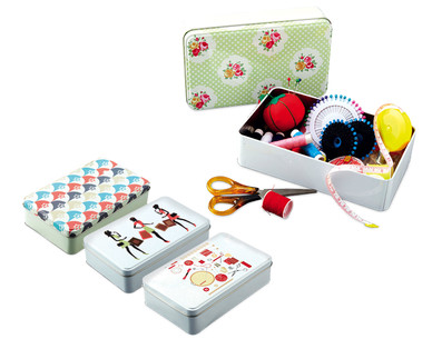 Sewing Kit in a Tin