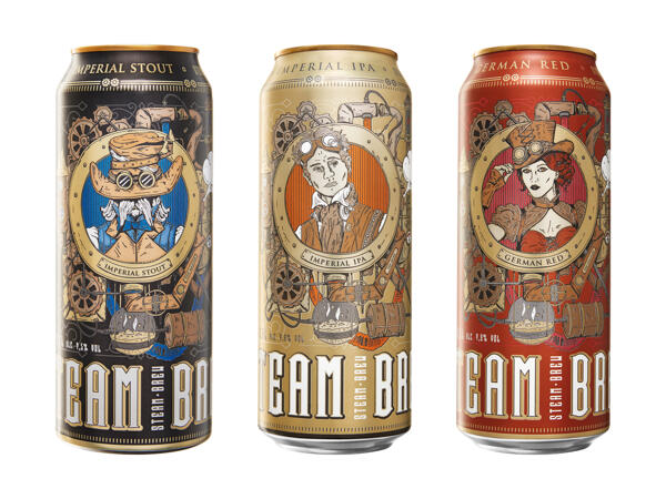 Bière artisanale Steam Brew (uniquement en Suisse romande et au Tessin)