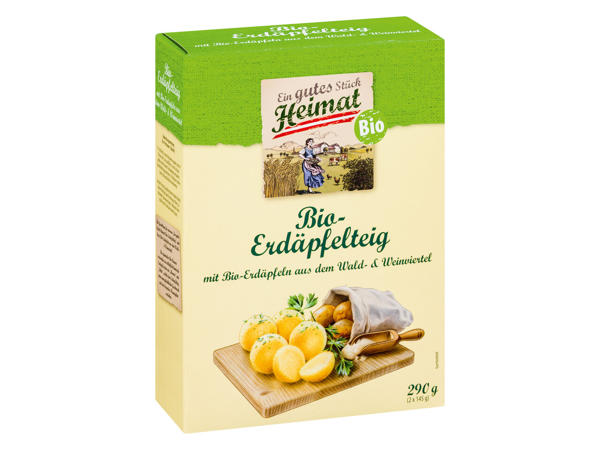 EIN GUTES STÜCK HEIMAT Bio-Erdäpfelteig