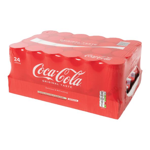 COCA-COLA(R) 				Coca-Cola regular, 24 pcs