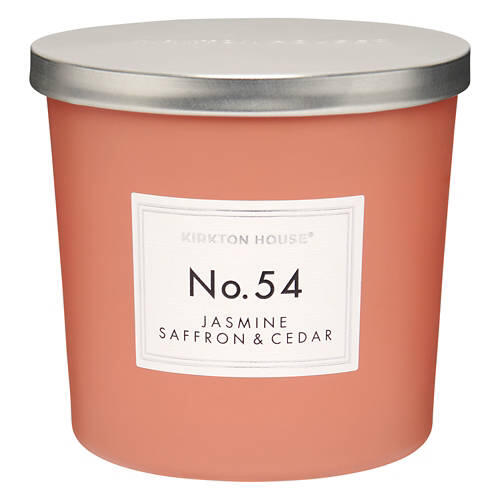 Luxury 2 Wick Candle - Jasmine Saffron & Cedar