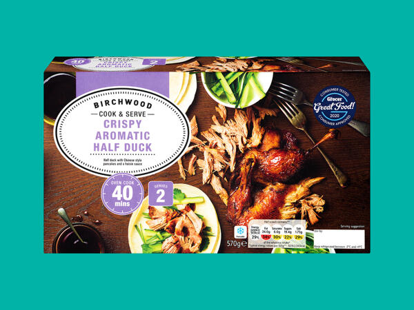 Birchwood Crispy Aromatic Half Duck