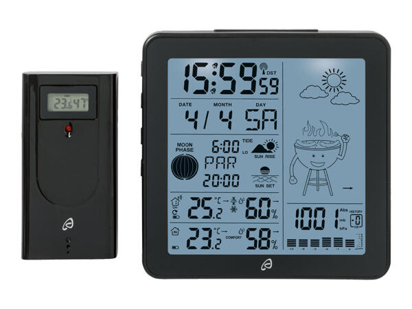 Auriol Radio-Controlled Weather Station