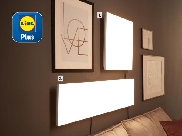 Panneau lumineux à LED avec réglage de la couleur
