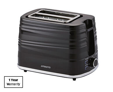2 Slice Textured Toaster