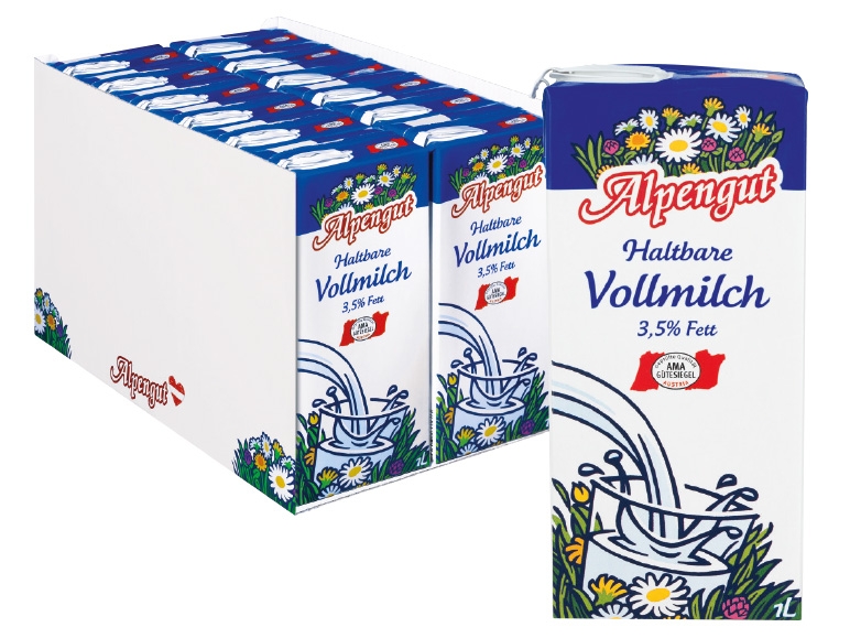 ALPENGUT Haltbare Vollmilch