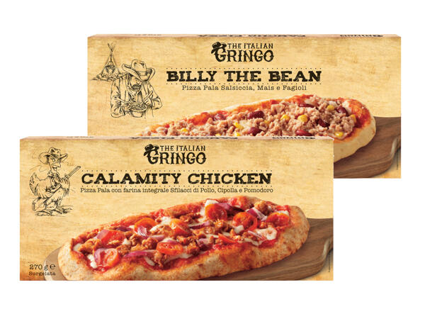 Calamity Chicken or Pollo Seduto Pizza