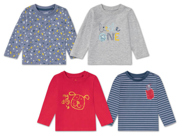 Baby Langarmshirt, 2 Stück
