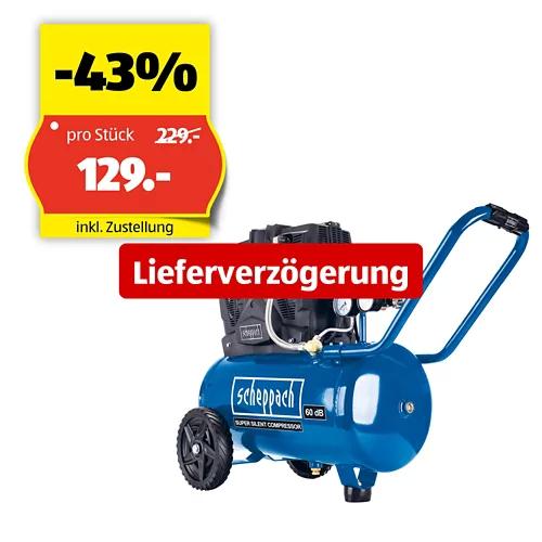 SCHEPPACH Super Silent Kompressor HC25Si