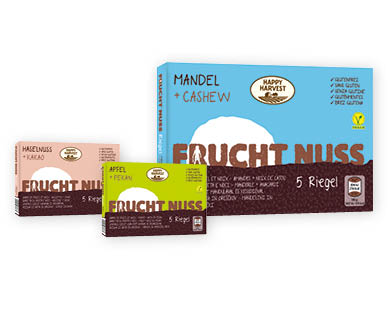 Barrette frutta e noci HAPPY HARVEST