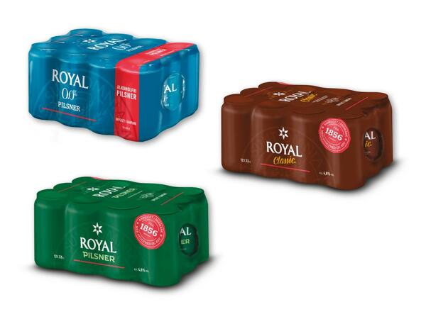 Royal Pilsner, Classic eller 0,0 %