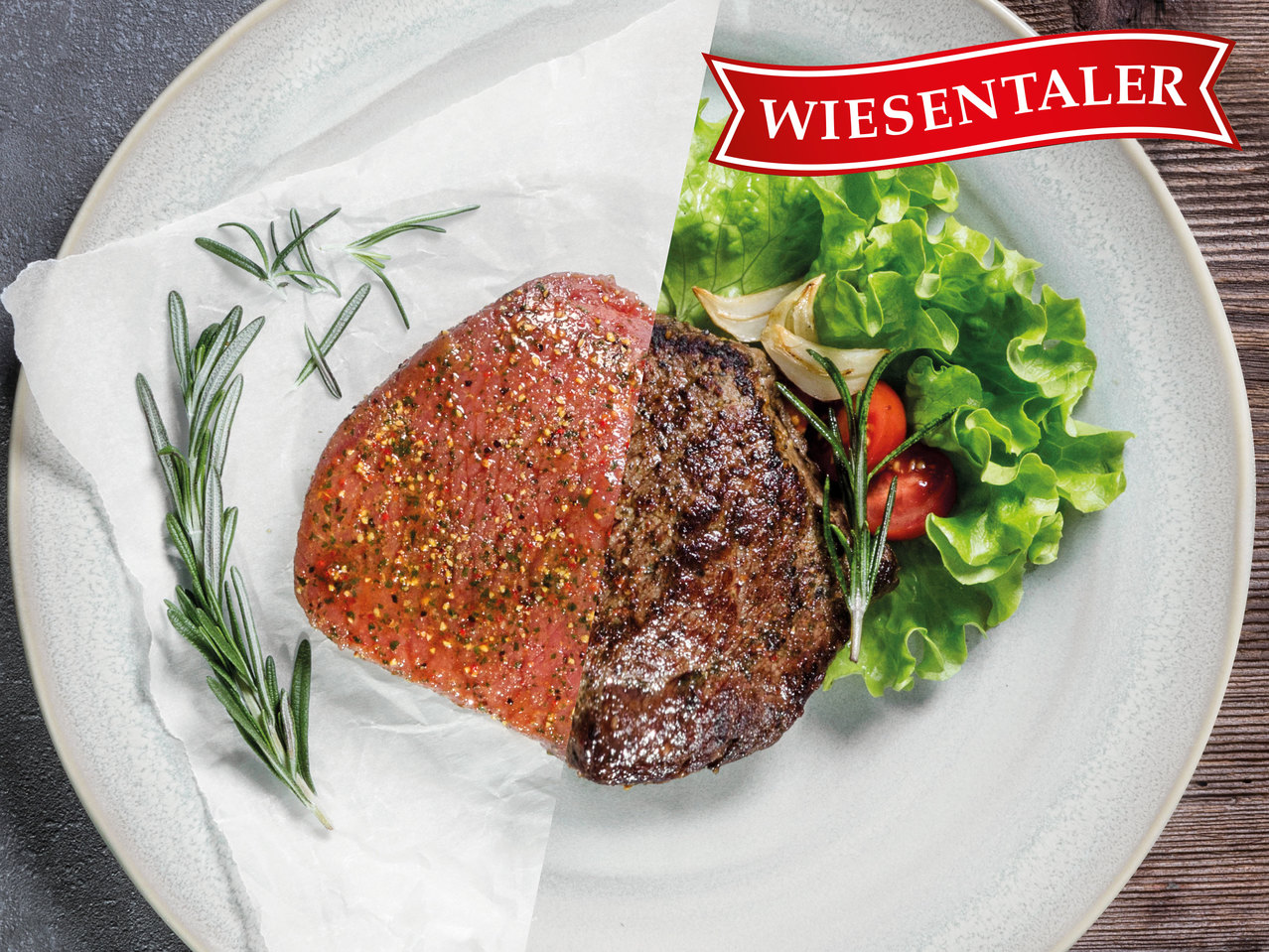 WIESENTALER Frische österreichische Hüftsteaks mariniert