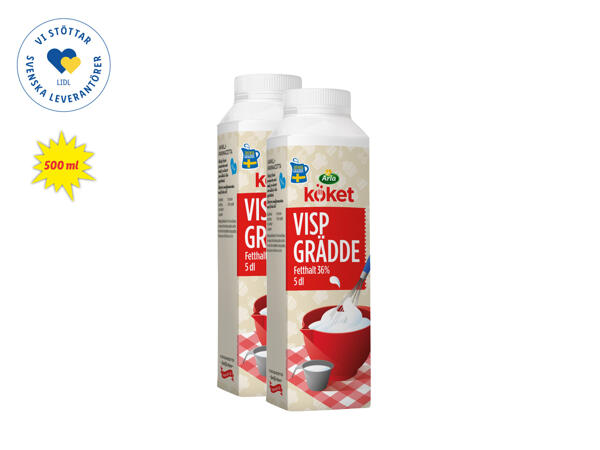 Arla Köket vispgrädde