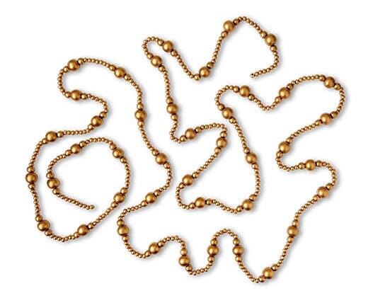 Merry Moments Holiday Wooden Beaded Garland