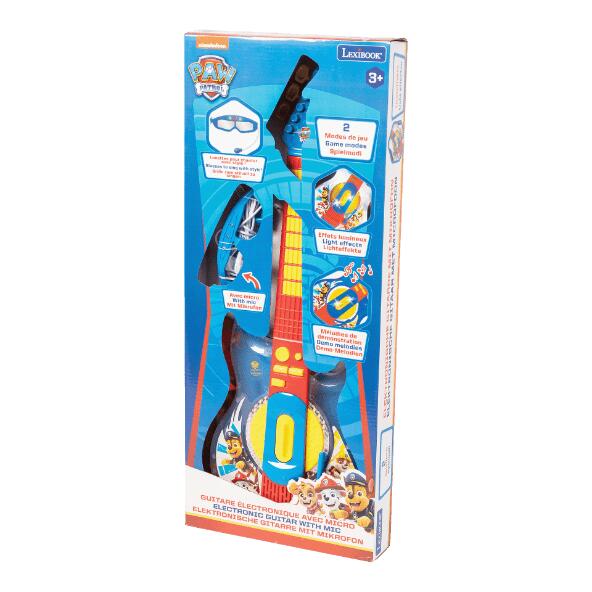 LEXIBOOK(R) 				Guitare électronique avec micro et lunettes