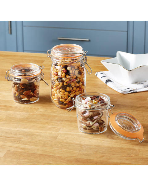 2 Pack 1.35 Litre Kilner Storage Jar