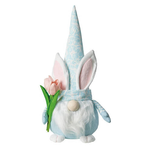 LED Bunny Gnome - Tulips