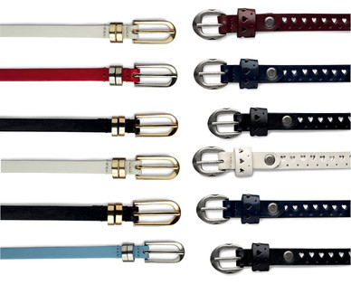 3 Pack Slim Belts