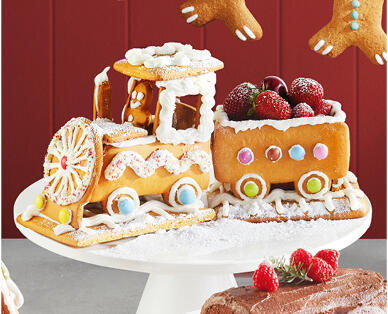 DIY Gingerbread Train Kit 450g