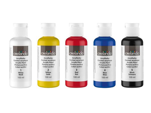 Acrylic Paints, Oil Paints or Watercolour Paints