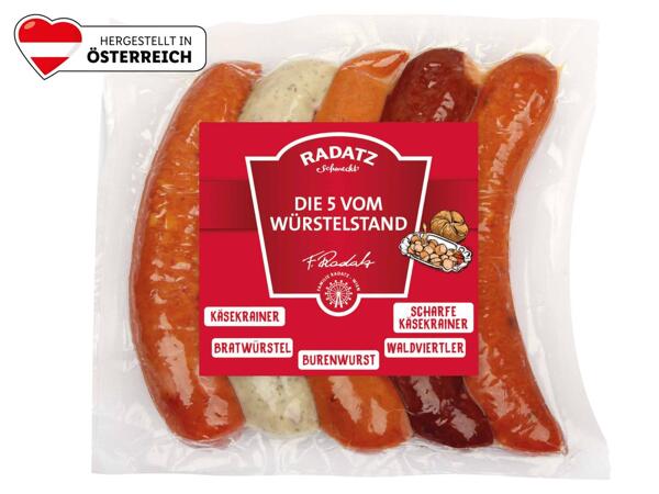 Die 5 vom Würstelstand