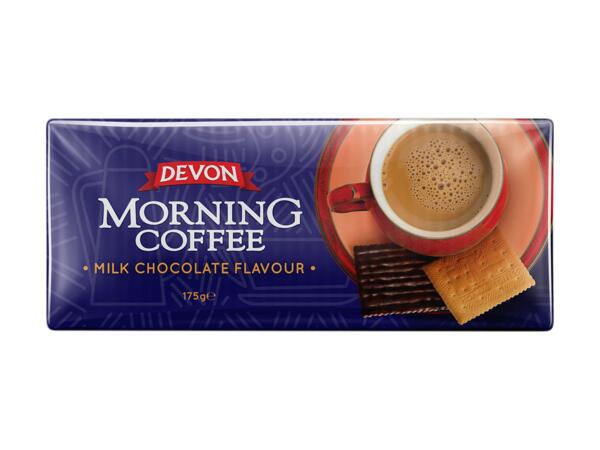 Morning Coffee Chocolate Coated Biscuits